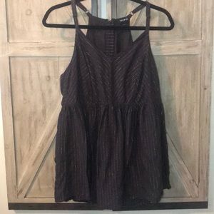 Shimmer Striped Sleeveless Torrid Top